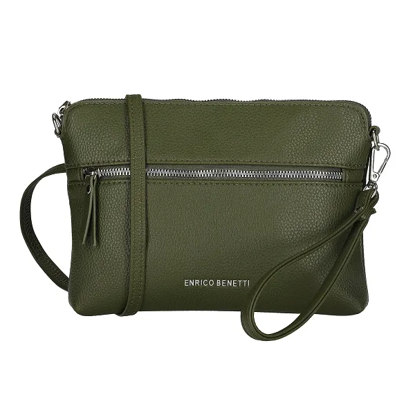 Enrico Benetti Sarah Clutch Oliven
