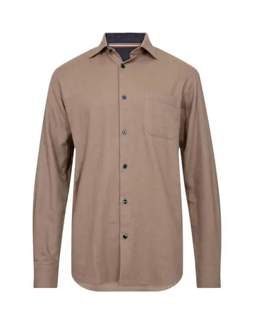 Black Blue Mens shirt  l/s regular fit 