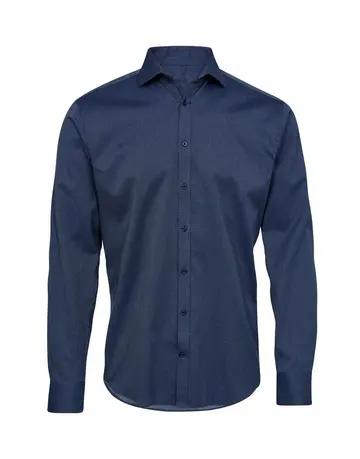 Garant Shirt l/s modern fit Blå