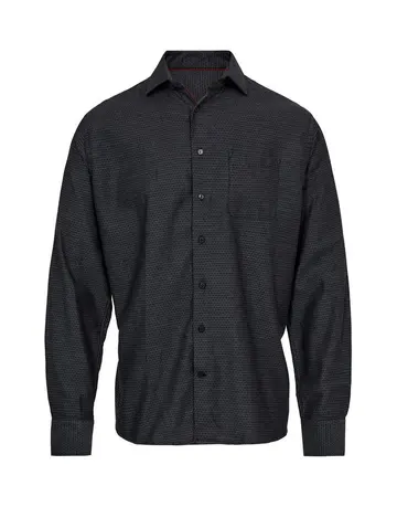 Garant Shirt l/s regular fit soft Grå