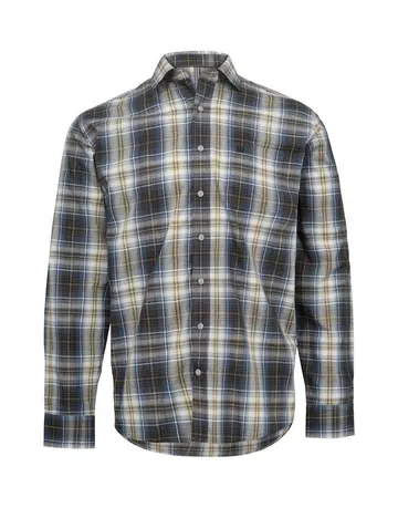 Thomas Regency Shirt l/s regular fit Blå