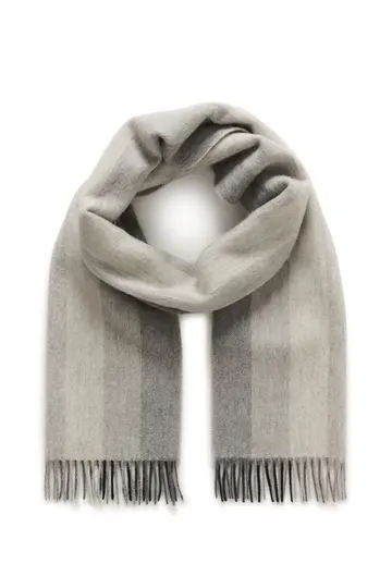 Matinique MAstripe Scarf Grå