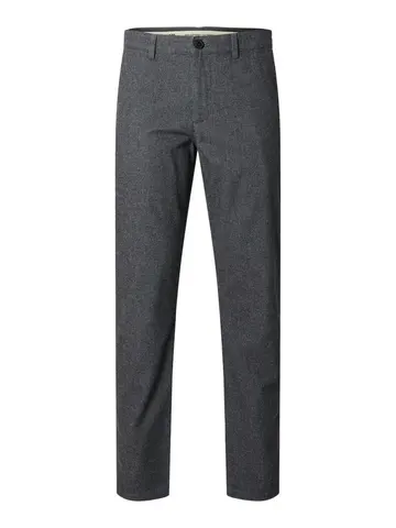 SELECTED SLH175-SLIM MILES BRUSHED PANTS W N Grå