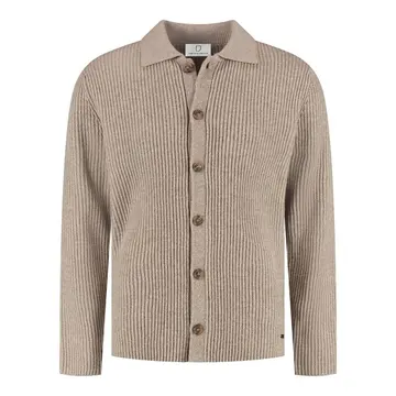 Born With Appetite SIMON FULL BUTTONED CARDIGAN lysbrun