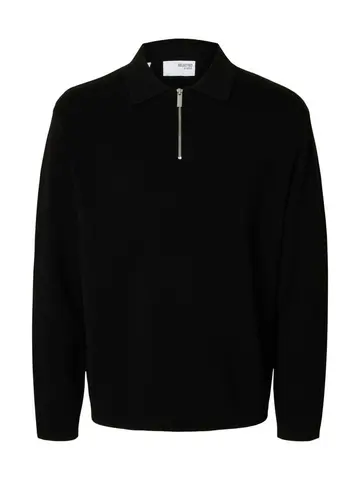 SELECTED SLHTELLER FN RELAXED HALF ZIP POLO Sort
