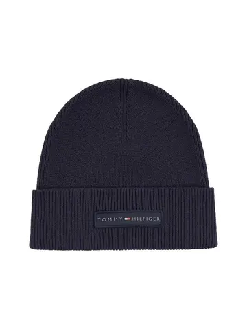Tommy Hilfiger TH SKYLINE BEANIE Blå