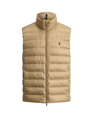 Ralph Lauren WOVEN-PUFFER-VEST 