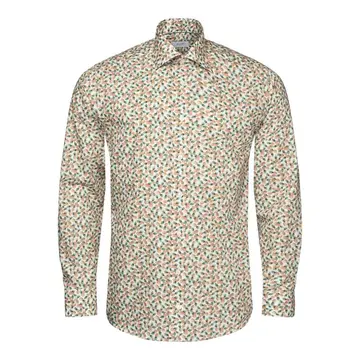 ETON Pineapple Twill Print Shirt 
