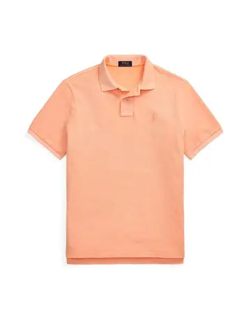 Ralph Lauren Custom Slim Fit Big Pony Mesh Polo Shirt 