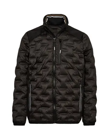 Thomas Regency Quilted reg. fit jacket Sort