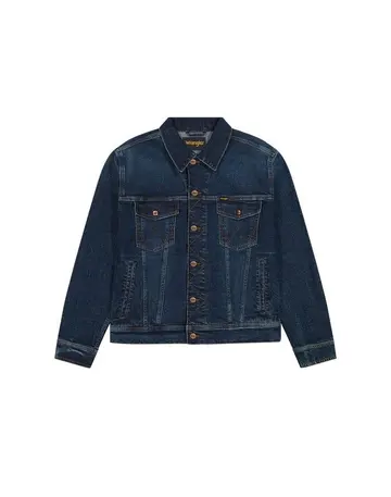 Wrangler CLASSIC_JACKET MEADOW_HAZE Blå
