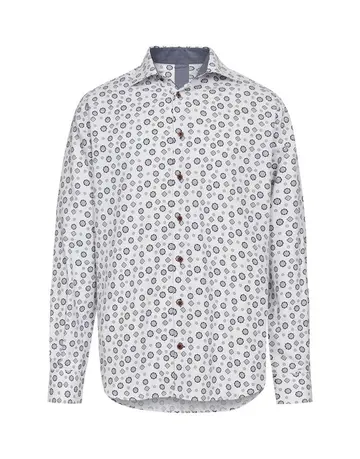 Garant Signatur Shirt l/s modern fit Hvid