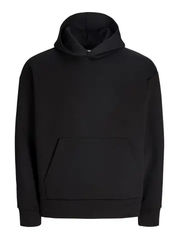 Jack & Jones JJEBARRON SWEAT HOOD NOOS Sort
