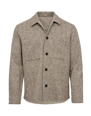 Gino Marcello Mens overshirt modern fit 