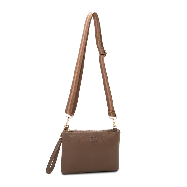 Lycke Alma Clutch Taupe Kunstlæder