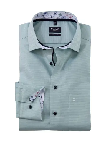 OLYMP 120674-Hemden Grøn