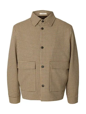 SELECTED SLMREG-EZRA HYBRID BLZ Brun