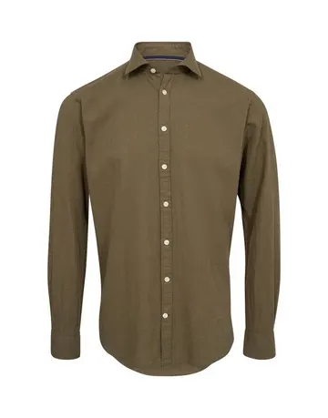 Garant Business shirt l/s modern fit Grøn