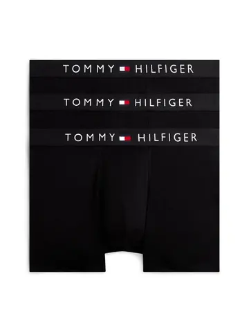 Tommy Hilfiger 3P BOXER BRIEF Sort