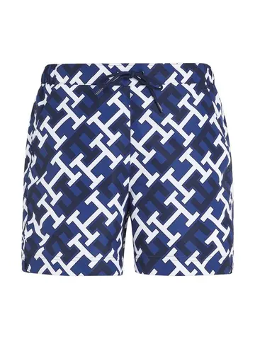 Tommy Hilfiger SF MEDIUM DRAWSTRING PRINT Blå