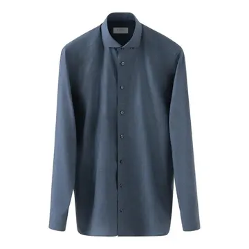 ETON Houndstooth Wrinkle Free Flannel Shirt 