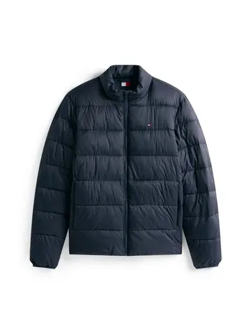 Tommy Hilfiger MID WEIGHT STAND COLLAR JKT Blå