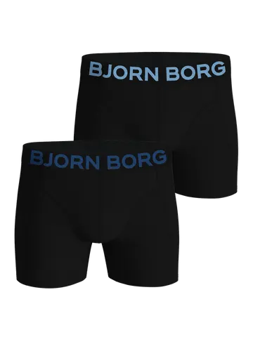 Björn Borg ORGANIC COTTON STRETCH BOXER 2p, MULTIPACK 4 Sort