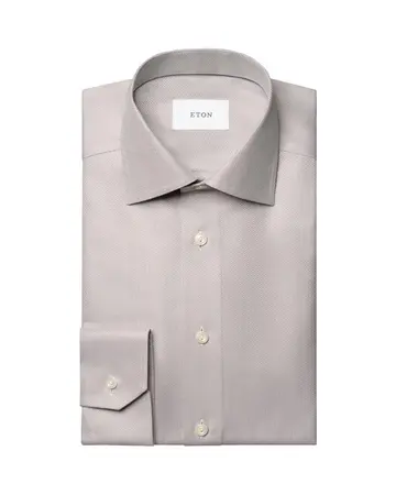 ETON Herringbone Signature Twill Shirt 