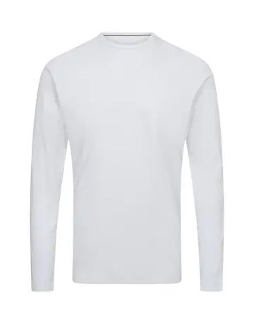 Garant Langærmet T-shirt Hvid