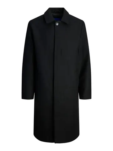 Jack & Jones JORNORREBRO WOOL BLEND MAC COAT Sort