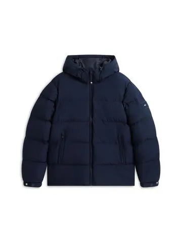 Tommy Hilfiger DOWN HOODED PUFFER JKT Blå
