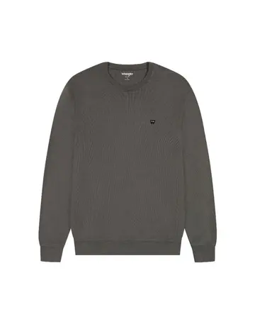 Wrangler SIGN_OFF_CREW GUN_METAL Grå