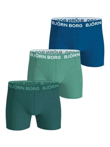 Björn Borg COTTON STRETCH BOXER 3p, MULTIPACK 4 Multi