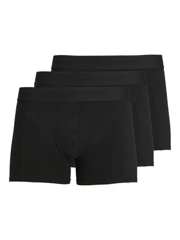 Jack & Jones JACWAISTBAND TRUNKS 3 PACK NOO Sort