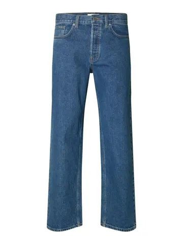 SELECTED SLH220-LOOSE BEN KORI JEANS NOOS Blå