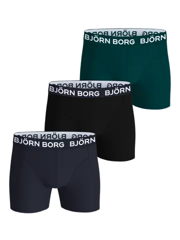 Björn Borg COTTON STRETCH BOXER 3p, MULTIPACK 8 Multi