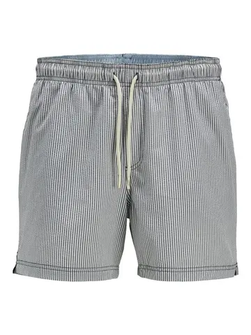Jack & Jones JPSTMAUI JJSWIM SEERSUCKER AKM  SN Blå