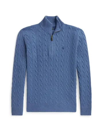 Ralph Lauren LSCABLEHZPP-LONG SLEEVE-PULLOVER 