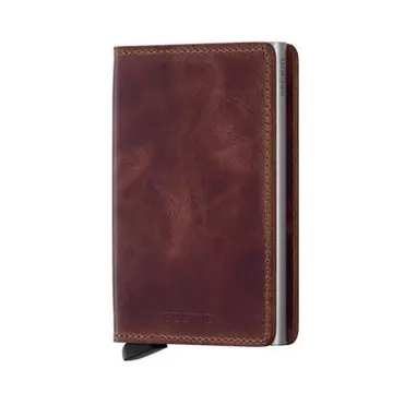 SECRID RFID Vintage Slimwallet S-brown 