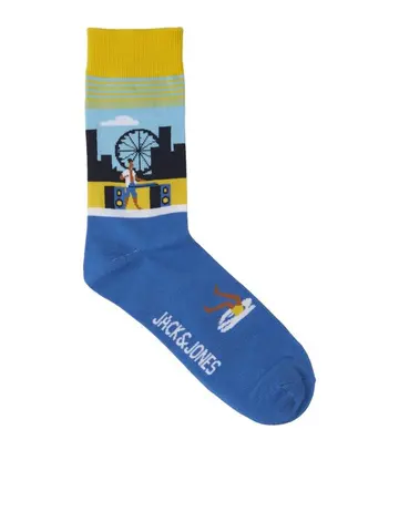 Jack & Jones JACCITIES SOCK Blå