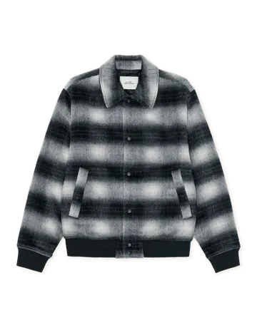 Les Deux Shadowcheck Varsity Jacket 