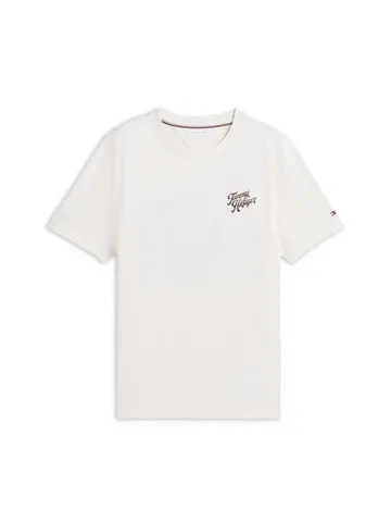 Tommy Hilfiger IC GRAPHIC BACK PRINT TEE Gul