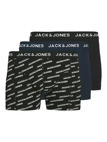 Jack & Jones JACBRIAN TRUNKS 3 PACK LN STYD Blå