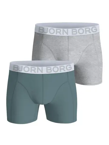 Björn Borg ORGANIC COTTON STRETCH BOXER 2p, MULTIPACK 3 Multi