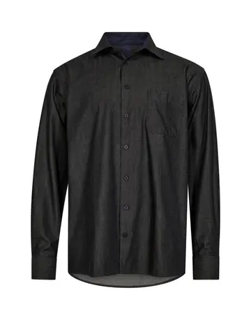 GARANT CASUAL SHIRT L/S REG. FIT Mørkgrå