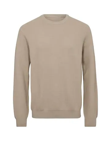 Thomas Regency O-neck knit regular fit beige