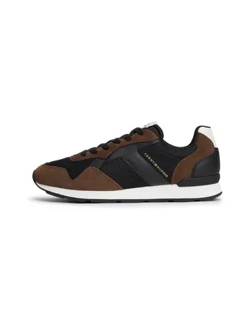 Tommy Hilfiger T HILFIGER CORE MIX RUNNER Brun
