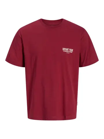 Jack & Jones JORYORK BACK TEE SS CREW NECK Rød