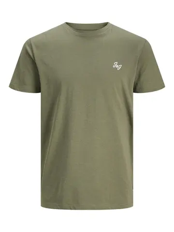 Jack & Jones JWHJOSEPH TEE SS CREW NECK Brun