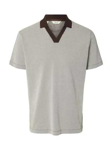 SELECTED SLHKAI SS POLO Brun